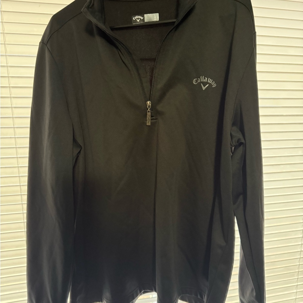 Callaway Black Long Sleeve Pullover